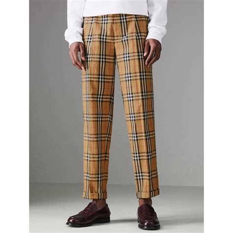 burberry trousers men's vintage|vintage burberry shirts for men.